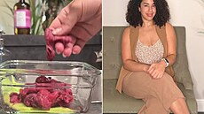 �ena �íká, �e její vlastní placenta je nejv�t�í pochoutkou na sv�t�.