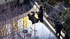 Protikorup�ní vy�et�ovatelé zadr�eli jihokorejského prezidenta Jun Sok-jola,...