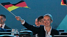 Alternativa pro N�mecko (AfD) si v saské Riese zvolila svou kandidátkou na...