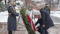 Andrej Danko u hrobu neznámého vojína v Moskv� (13. ledna 2025)