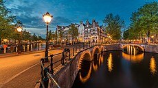 Romantická atmosféra nizozemských kanál� je vd��ným nám�tem pro fotografie.