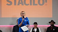 Tisková konference uskupení Stailo! k podpisu memoranda o spolupráci ve...