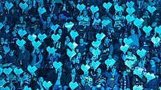 Fanouci v praské O2 aren pi estnáctém roníku akce Sparta vzdává hold,...