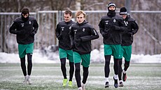 Jablonecký zálo�ník Michal Beran na za�átku zimní p�ípravy.