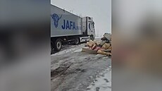Kamiony naerno vozí do Jiíkova odpad z nmeckých elektráren