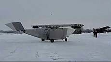 Rusk� vojensk� transportn� dron TraMP (z transport aviation multipurpose...