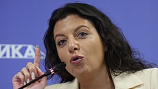 Manaerka prokremelských médií RT a Sputnik Margarita Simonjanová (9. listopadu...