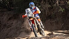 Motocyklový jezdec Ji�í Bro�