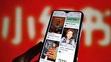 Náhled ínské mobilní aplikace Xiaohongshu, které se íká také RedNote. V...