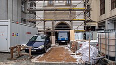 Dlouho plánovaná oprava Zelené brány se pomalu rozjí�dí. Hlavní práce vypuknou...