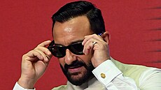 Saif Ali Khán utrp�l p�i poty�ce �est bodných ran (archivní foto)