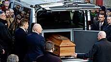 Poh�eb p�edstavitele francouzské krajní pravice Jean-Marie Le Pena. (11. ledna...