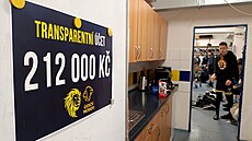 Papír v atn ústeckých druholigových hokejist pipomíná, kolik penz vybrali...