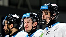 Kladno, 10. 1. 2025. Rytíi Kladno - Energie Karlovy Vary. Vojtch iha,...