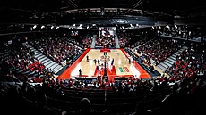 Celkový pohled na zápas DVTK Miskolc - BAXI Ferrol