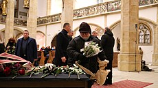 Kostel Nanebevzetí Panny Marie v Most� po�ádá bohoslu�bu za ob�ti po�áru...