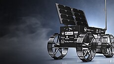 Rover Tenacious, který dopraví na povrch Msíce lander Resilience.