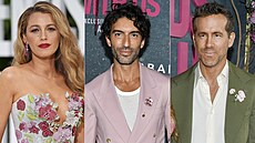 Blake Lively, Justin Baldoni a Ryan Reynolds