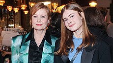 Jitka Schneiderová a její dcera Sofie Anna vehlíková  (13. ledna 2025)