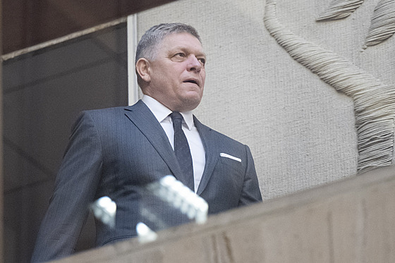 Slovenský premiér Robert Fico (22. ledna 2025)
