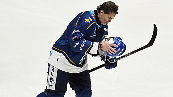 Kladenský úto�ník Jaromír Jágr