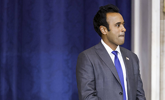 Vivek Ramaswamy na inauguraci Donalda Trumpa (20. ledna 2025)