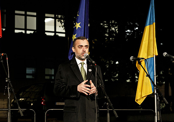 Velvyslanec Ukrajiny na Slovensku Myroslav Kastran (19. listopadu 2024)
