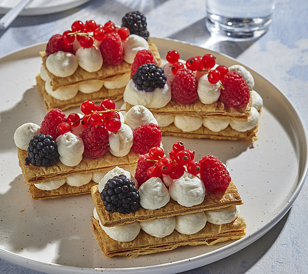 Mille-feuille řezy