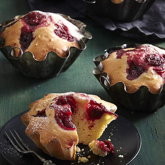 Třešnové muffiny