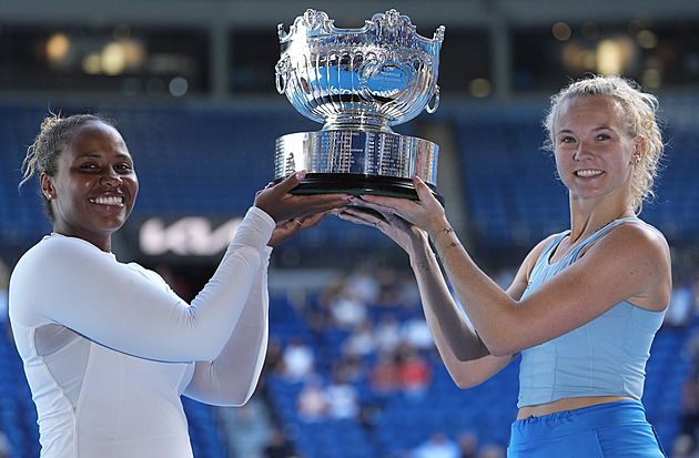 Siniaková má grandslamové jubileum! S Townsendovou ovládly Australian Open