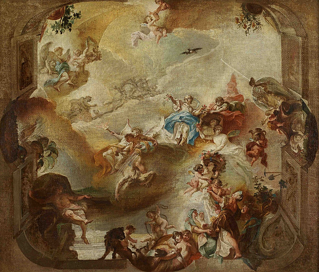 Obraz barokního sv�ta ze sbírek Muzeí Augsburg