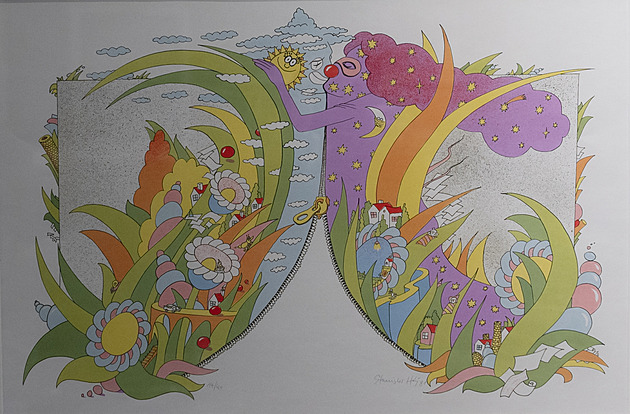 Galerie Desítka v Obchodním dom� Zlín p�edstavuje mistry �eské ilustrace. Mezi...