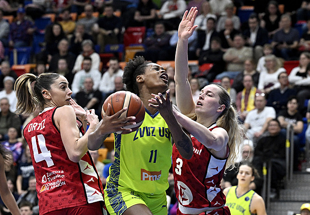Výhoda USK. Pražanky v dramatu porazily Landes, přiblížily se euroligovému Final Six