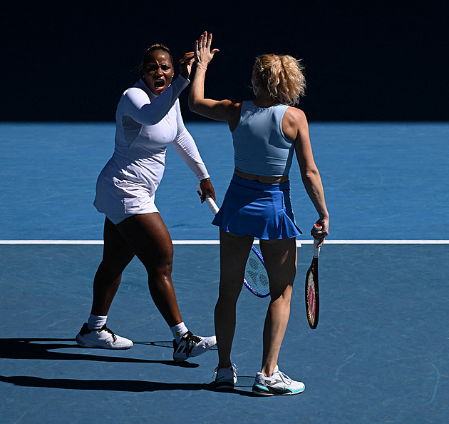 Siniaková má grandslamové jubileum! S Townsendovou ovládly Australian Open