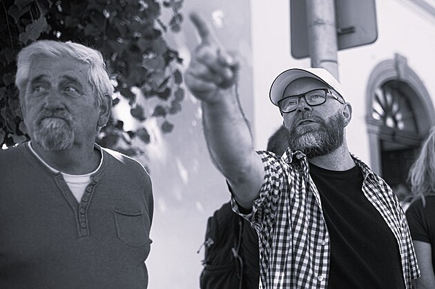 Viléma vece (na snímku z roku 2022 vpravo) znali lidé v Olomouci mimo jiné...