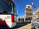 Dopravn� podnik m�sta Olomouce p�edstavil 29. ledna 2025 prvn� novou tramvaj...