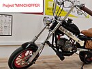 �kol�ci z motokrou�ku ve Vala�sk�m Mezi���� sestavili vlastn� minichopper.