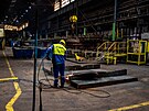 Válcovna plochých výrobk se v areálu Liberty Ostrava opt rozjela. (24. ledna...