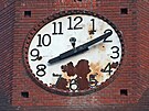 Cifern�ky hodin na v�i kostela sv. Pavla v Ostrav� - V�tkovic�ch jsou v...