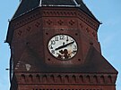 Cifern�ky hodin na v�i kr�sn�ho kostela sv. Pavla v Ostrav� - V�tkovic�ch jsou...