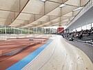 Do sout�e o podobu sportovn� haly pro dr�hovou cyklistiku a atletiku v Brn� za...