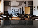 Interiér Café Ernst je inspirován nejen vilou Stiassni, ale také interiérem...
