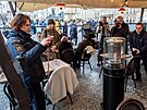 Na Praze 1 kontrolovali topidla v restaurac�ch. (23. ledna 2025)