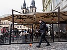 Na Praze 1 kontrolovali topidla v restaurac�ch. (23. ledna 2025)
