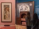 Nov expozice dl Alfonse Muchy v Palci Savarin (23. ledna 2025)