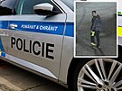 Policist� stoj� zejm�na o sv�dectv� mu�e, kter�ho zachytila kamera na nedalek�...