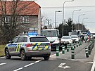 Pi nehod policejnho auta jedoucho k havrii dodvky u Pistoupimi na...