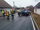 Na Tachovsku se ve tvrtek rno stalo nkolik dopravnch nehod kvli namrzlm...