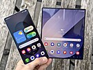 Samsung Galaxy S25 Ultra a Galaxy Z Fold 6