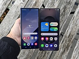 Samsung Galaxy S25 Ultra a Galaxy Z Fold 6